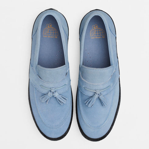 Last Resort Ab Vm005 Loafer Suede - Dusty Blue / Black