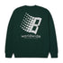 Huf X Bronze Sweat Huf X Bronze Sweat Crew - Forest Green