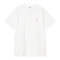 Carhartt WIP S/S Chase - White / Gold