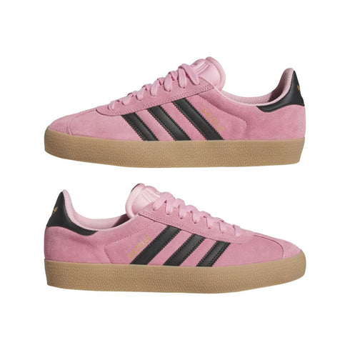 Adidas Gazelle Adv - Light Pink / Core Black / Gum - Streetart.fr