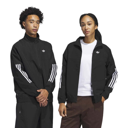 Adidas Gazelle Track Jacket - Black / White - Streetart.fr