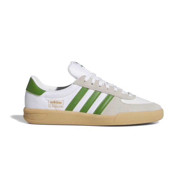Adidas Glenburn - Footwear White / Crew Green / Gum3 - Streetart.fr