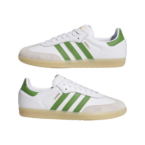 Adidas Samba Adv - Cloud White / Crew Green / Gum 3 - Streetart.fr