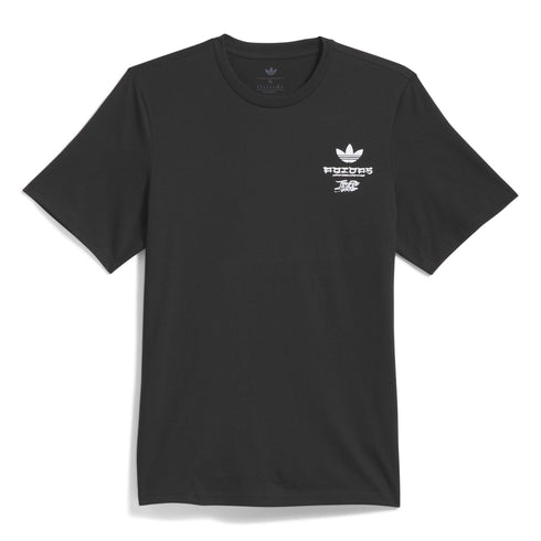 Adidas Tos Crane T-Shirt - Black / White - Streetart.fr