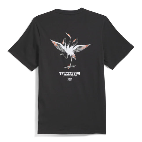 Adidas Tos Crane T-Shirt - Black / White - Streetart.fr
