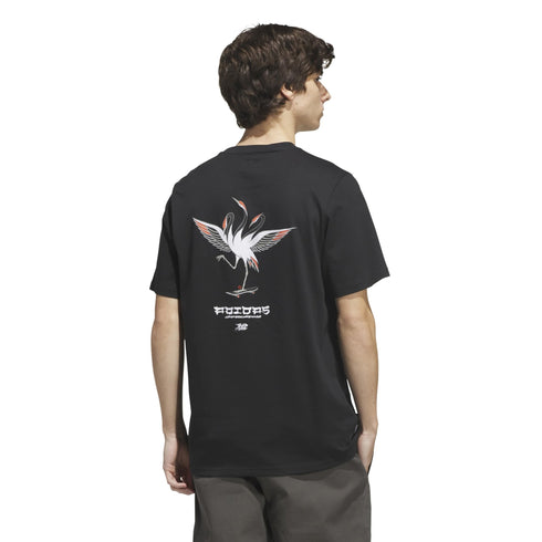 Adidas Tos Crane T-Shirt - Black / White - Streetart.fr