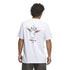 Adidas Tos Crane T-Shirt - White / Black - Streetart.fr