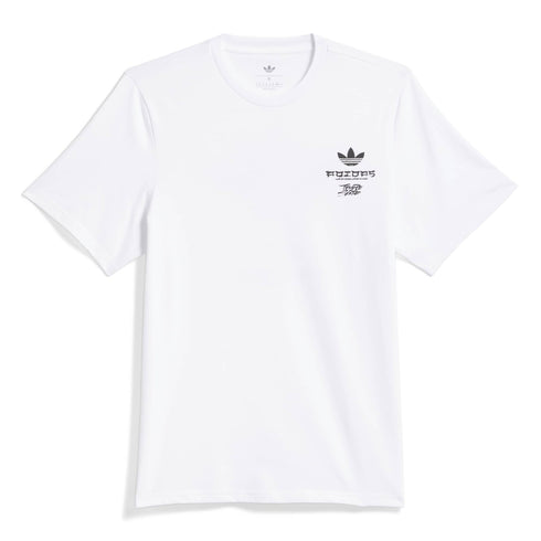 Adidas Tos Crane T-Shirt - White / Black - Streetart.fr