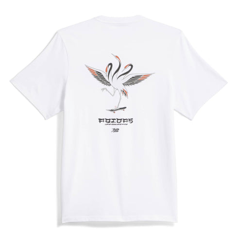 Adidas Tos Crane T-Shirt - White / Black - Streetart.fr