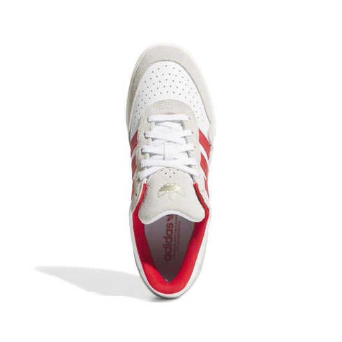 Adidas Tyshawn Ii - Cloud White / Better Scarlet / Chalk White - Streetart.fr