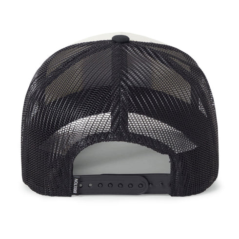 Brixton Henry Mp Trucker Hat - Black / Black - Streetart.fr