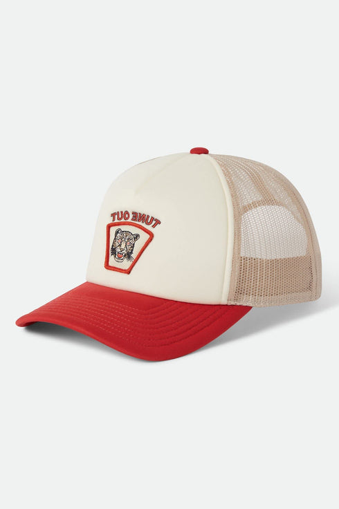 Brixton Lost In Reality Np Mp Trucker Hat - Whitecap / Adrenaline Rush - Streetart.fr