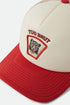 Brixton Lost In Reality Np Mp Trucker Hat - Whitecap / Adrenaline Rush - Streetart.fr