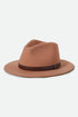 Brixton Messer Fedora Hat - Italian Clay - Streetart.fr