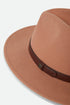 Brixton Messer Fedora Hat - Italian Clay - Streetart.fr