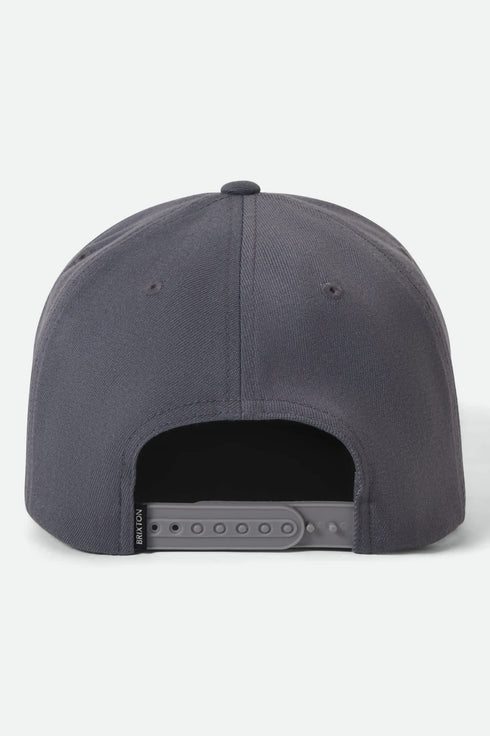 Brixton Oath Iii Snapback Cap - Future Grey - Streetart.fr