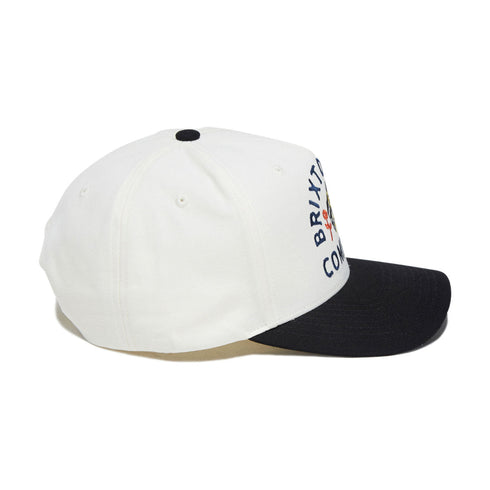 Brixton Trophy Horse C Np Mp Snapback - Black / Off White - Streetart.fr