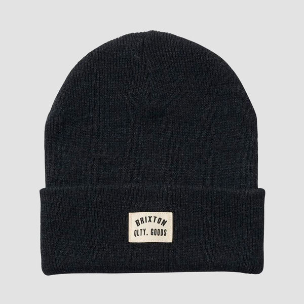Brixton Union Watch Cap Beanie Black - Streetart.fr