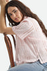 Brixton Womens Paradise Lounge S/S - Chalk Pink - Streetart.fr