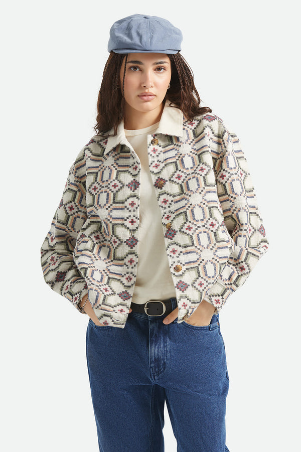 Brixton Womens The Alfama Jacket - Digi Tile - Streetart.fr