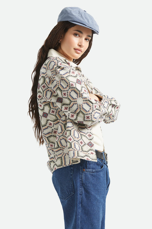 Brixton Womens The Alfama Jacket - Digi Tile - Streetart.fr
