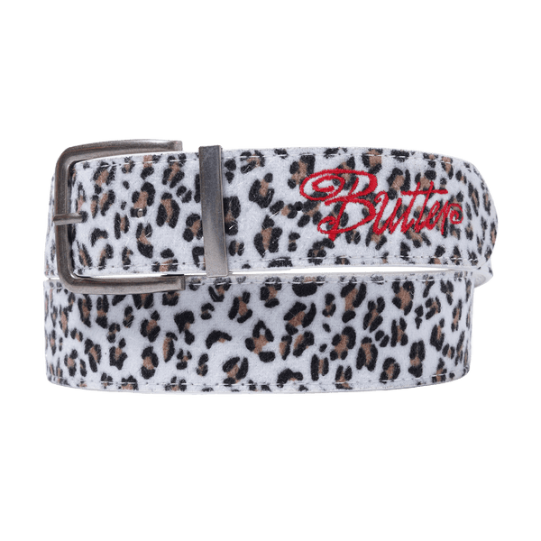 Butter Animal Hide Belt - Snow Leopard - Streetart.fr