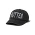 Butter Ants 6 Panel Cap - Washed Black - Streetart.fr