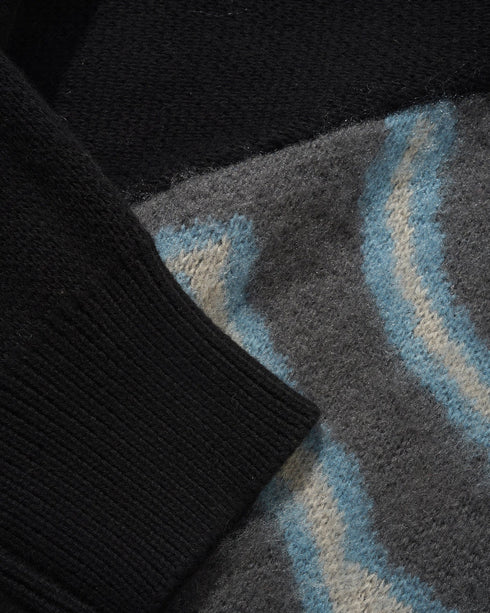 Butter Beetle Zip-Thru Sweater - Black - Streetart.fr