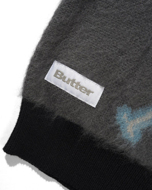 Butter Beetle Zip-Thru Sweater - Black - Streetart.fr