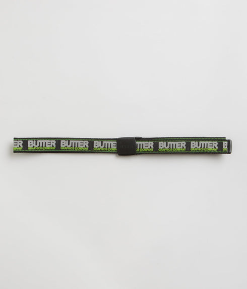 Butter Equipment Woven Belt - Black - Streetart.fr