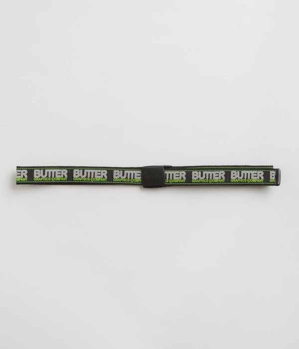 Butter Equipment Woven Belt - Black - Streetart.fr