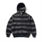 Butter Faded Waffle Zip-Thru Hood - Washed Black - Streetart.fr