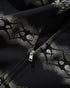 Butter Faded Waffle Zip-Thru Hood - Washed Black - Streetart.fr