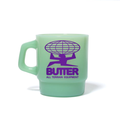 Butter Glass Mug - Green - Streetart.fr