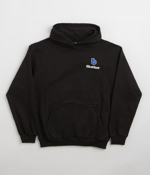 Butter Goods Star Logo Pullover Hoodie - Black - Streetart.fr