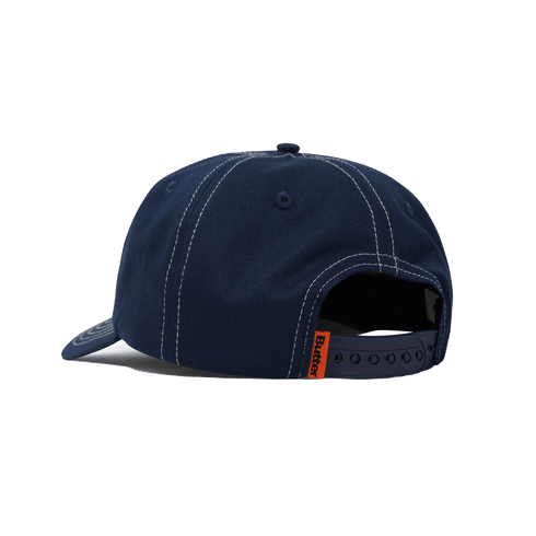 Butter Nail 5 Panel Cap - Navy - Streetart.fr