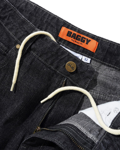 Butter Scorpion Stitch Denim - Slub Black - Streetart.fr