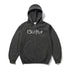 Butter Strech Zip-Thru Hood - Washed Black — sweat à capuche