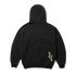 Butter Terrain Zip-Thru Hood Sweat Hood Zip - Black - Streetart.fr
