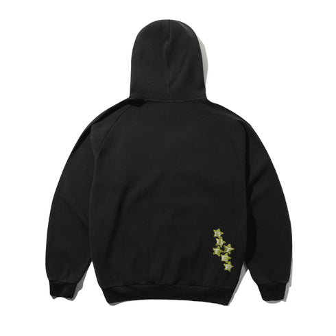 Butter Terrain Zip-Thru Hood Sweat Hood Zip - Black - Streetart.fr
