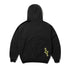 Butter Terrain Zip-Thru Hood Sweat Hood Zip - Black - Streetart.fr