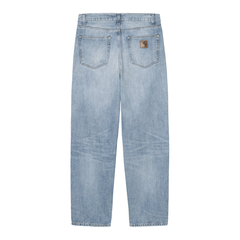 Carhartt WIP Aaron Pant - Blue Burst Washed - Streetart.fr