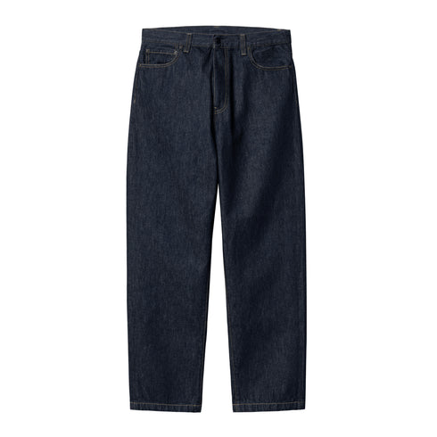 Carhartt WIP Aaron Pant - Blue Rinsed - Streetart.fr