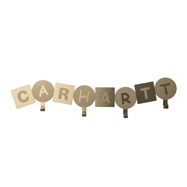 Carhartt WIP Abc Wall Coat Hanger - Gold — décoration