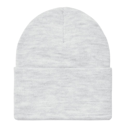 Carhartt WIP Acrylic Watch Hat Ash Heather - Streetart.fr