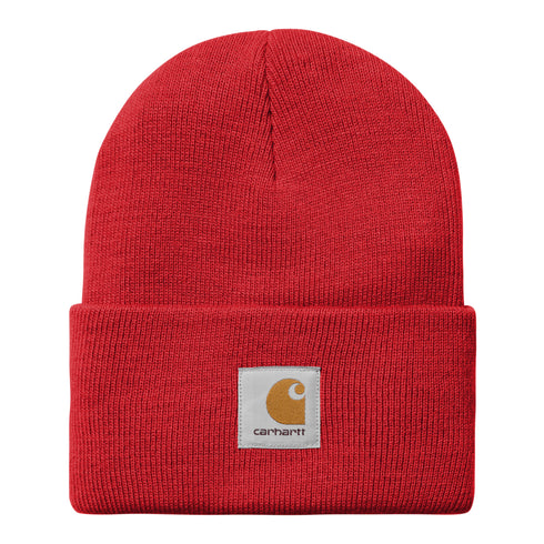 Carhartt WIP Acrylic Watch Hat Beanie - Chili Pepper - Streetart.fr