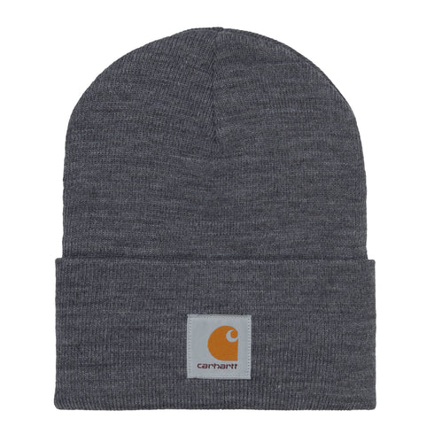 Carhartt WIP Acrylic Watch Hat Beanie - Dark Grey Heather - Streetart.fr