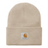 Carhartt WIP Acrylic Watch Hat Beanie - Fleur De Sel - Streetart.fr