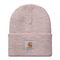 Carhartt WIP Acrylic Watch Hat Beanie - Glassy Pink Heather - Streetart.fr
