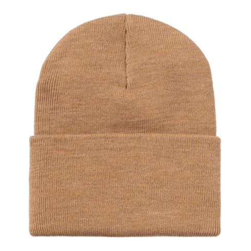 Carhartt WIP Acrylic Watch Hat Beanie - Peanut - Streetart.fr